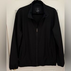 Men’s, CUTS Legacy Jacket. Classic Black,  Large.  (Like new)